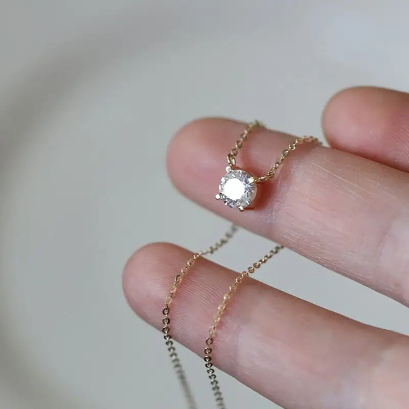 French Crystal Necklace