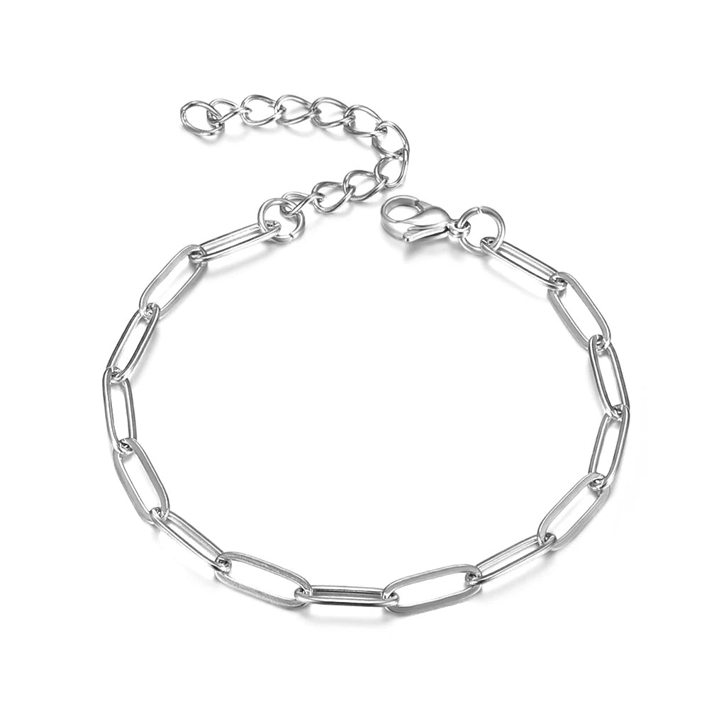 Paperclip Chain Bracelet