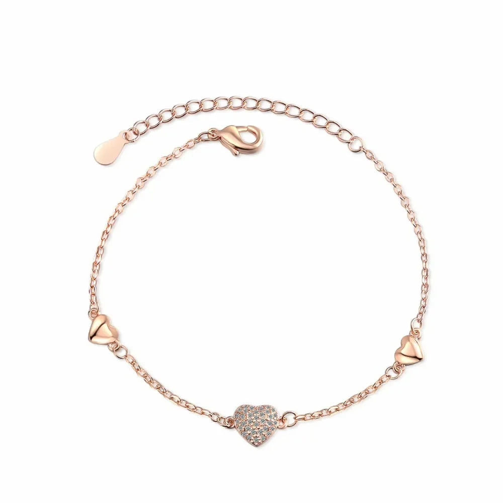 Tri-Heart Bracelet