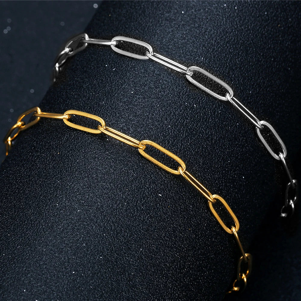 Paperclip Chain Bracelet