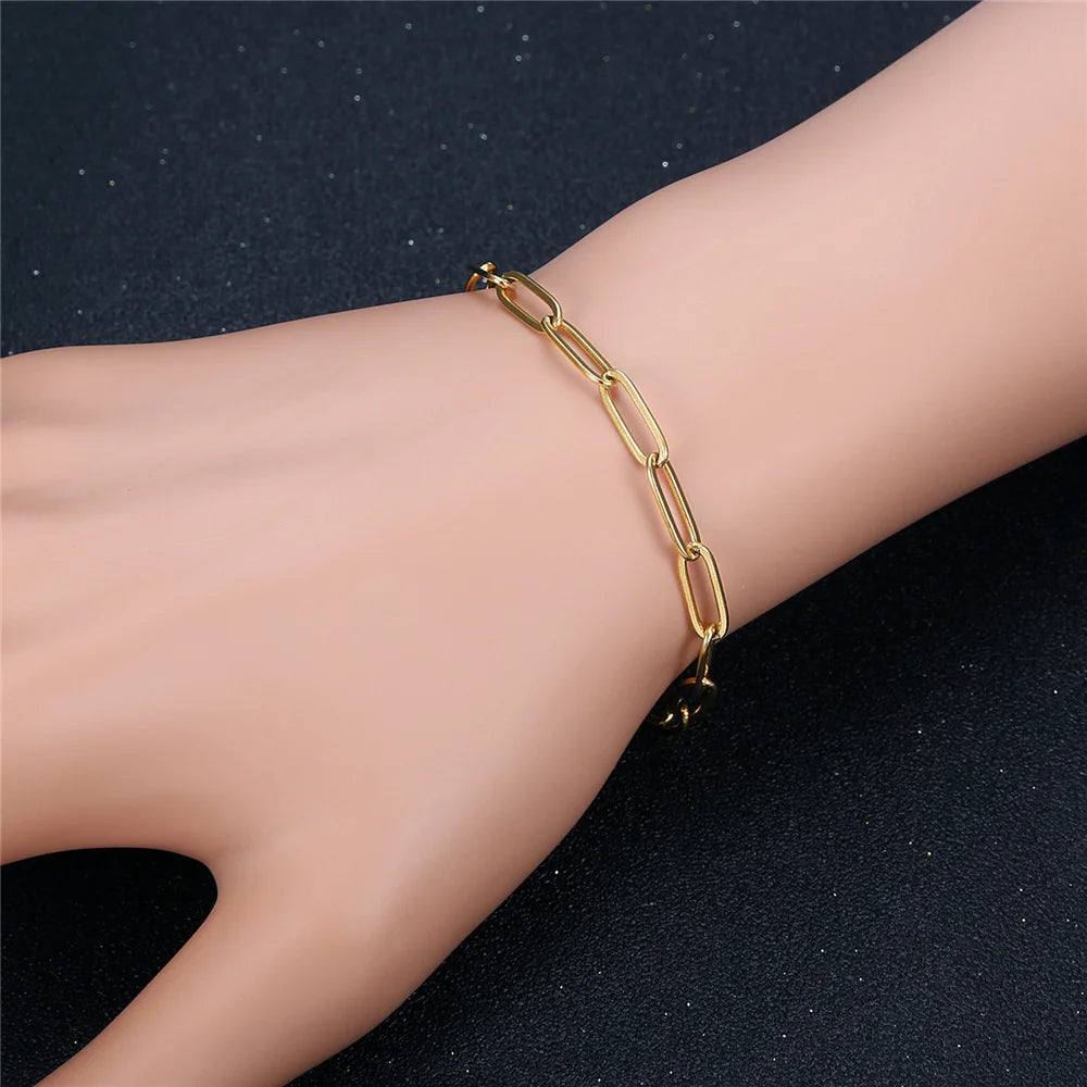 Paperclip Chain Bracelet